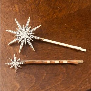 Vintage Starburst hair pins